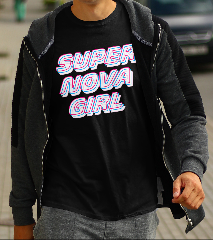 Disney Channel Zenon Supernova Girl Retro Aesthetic Typography T-Shirt