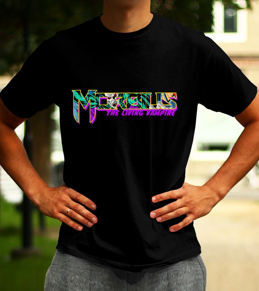 Marvel Morbius The Living Vampire Comic T-Shirt
