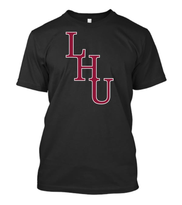NCAA Lock Haven University LHU Bold Maroon Letters T-Shirt