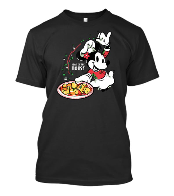 Minnie Mouse Chef Minnie Year Of The Mouse Chinese New Year Year Of The Mouse T-Shirt