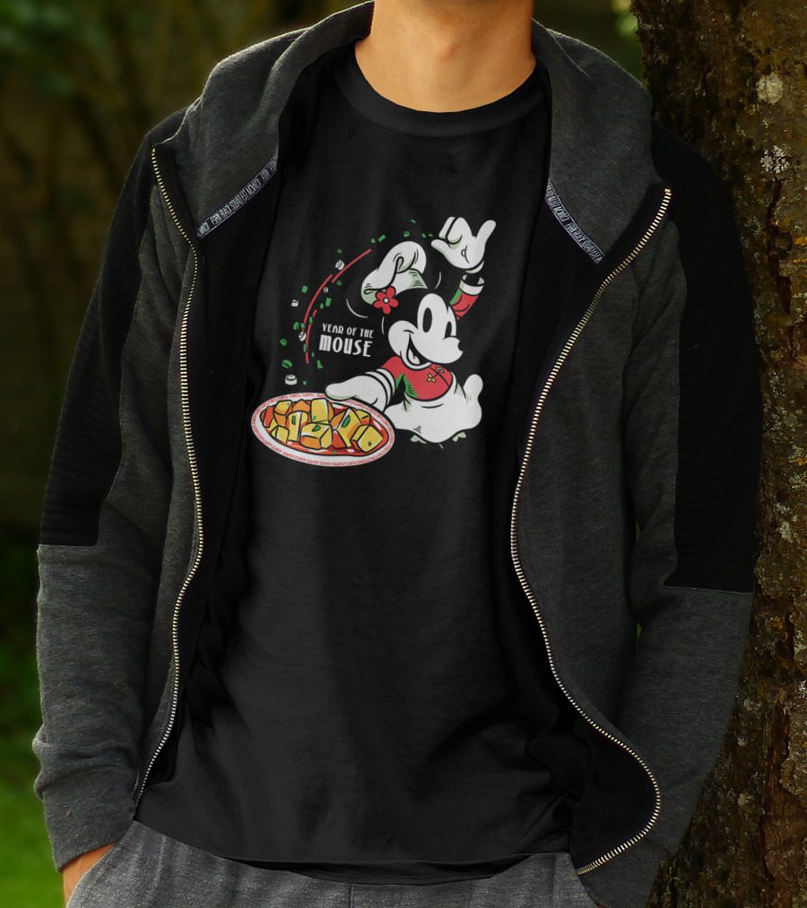 Minnie Mouse Chef Minnie Year Of The Mouse Chinese New Year Year Of The Mouse T-Shirt
