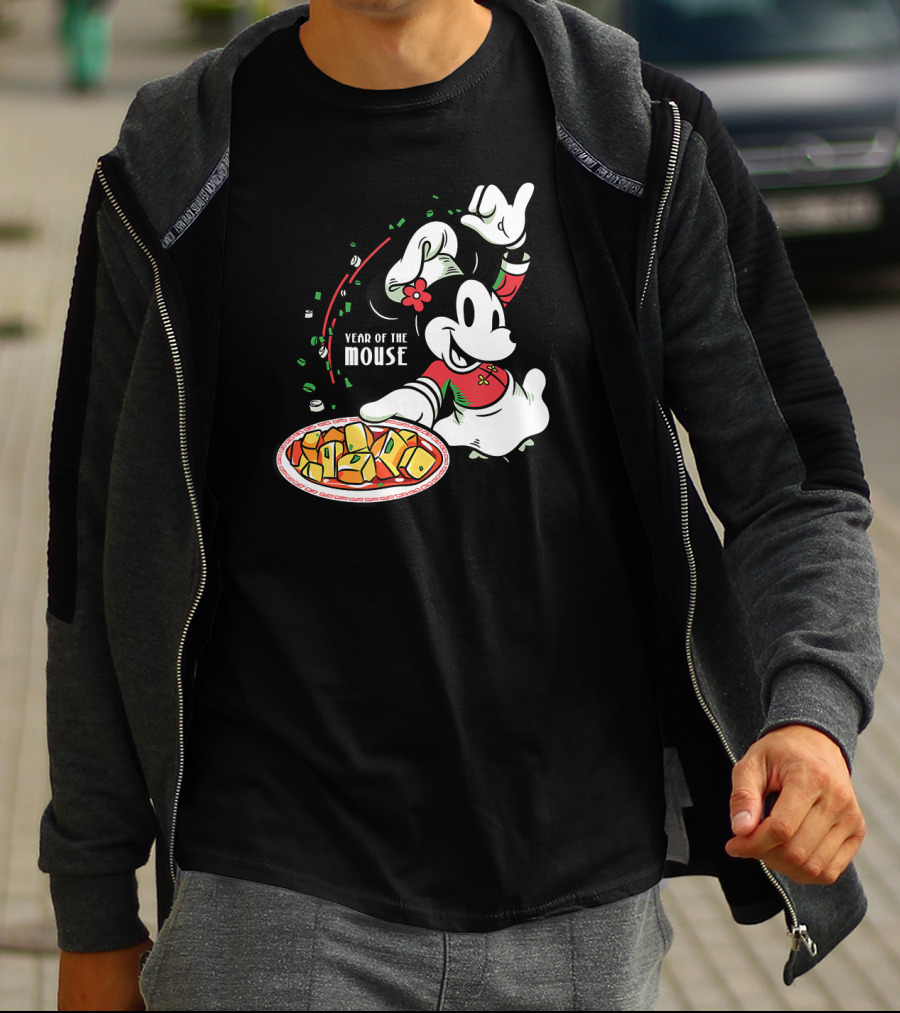 Minnie Mouse Chef Minnie Year Of The Mouse Chinese New Year Year Of The Mouse T-Shirt