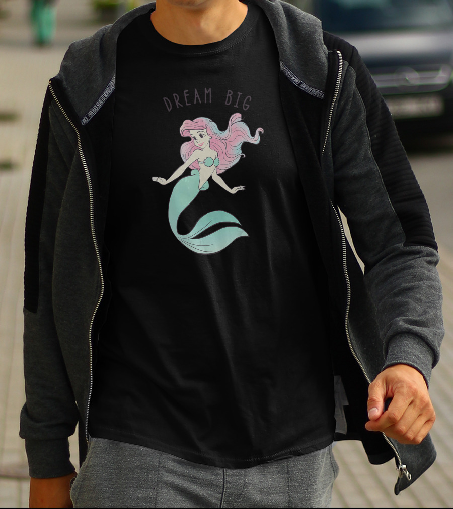 Disney The Little Mermaid Ariel Dream Big Mermaid T-Shirt