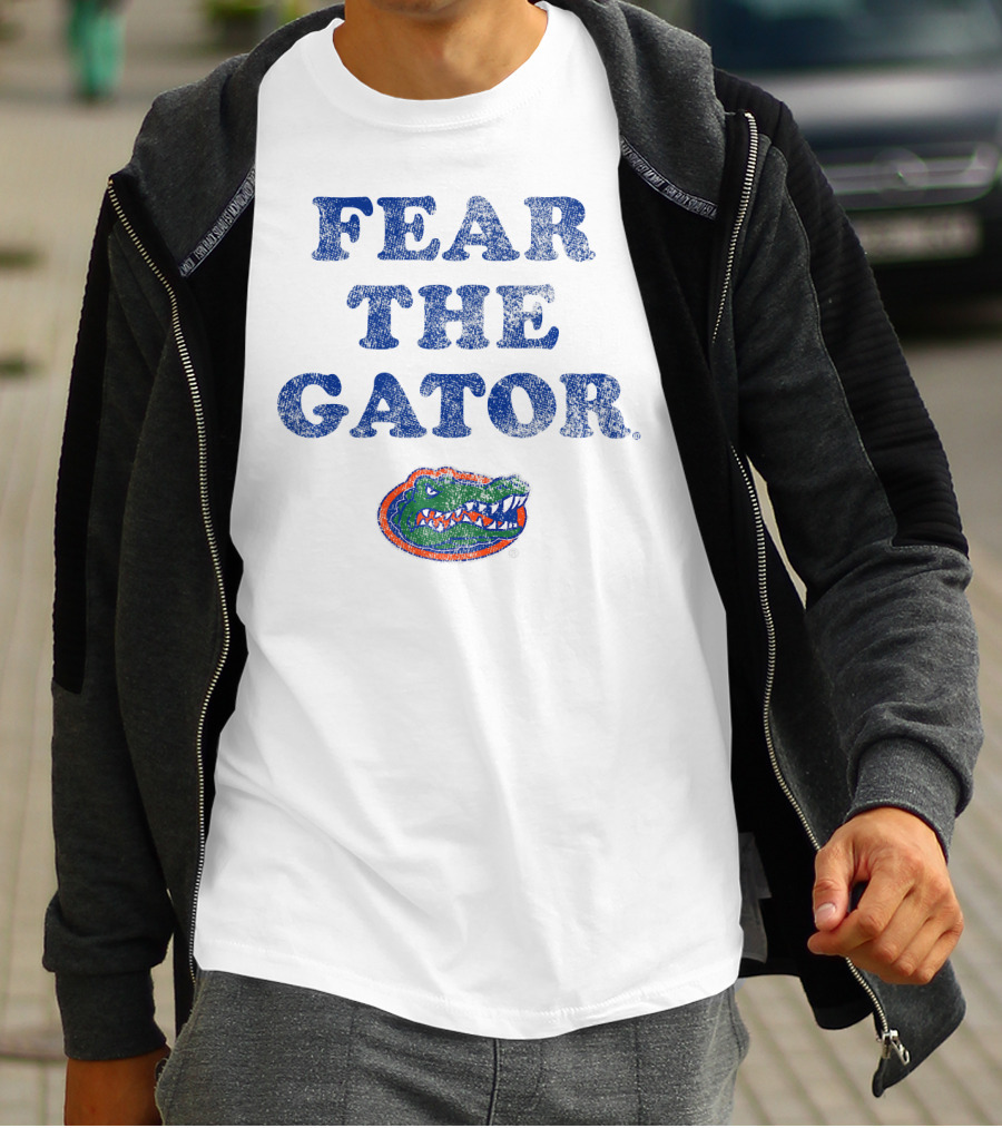 NCAA University Of Florida Fear The Gator T-Shirt