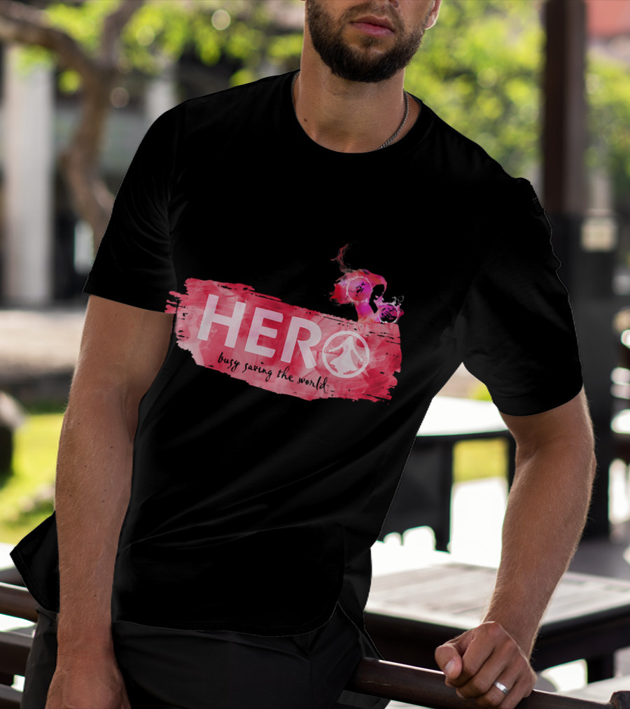 Scarlet Witch Hero Busy Saving The World Marvel T-Shirt