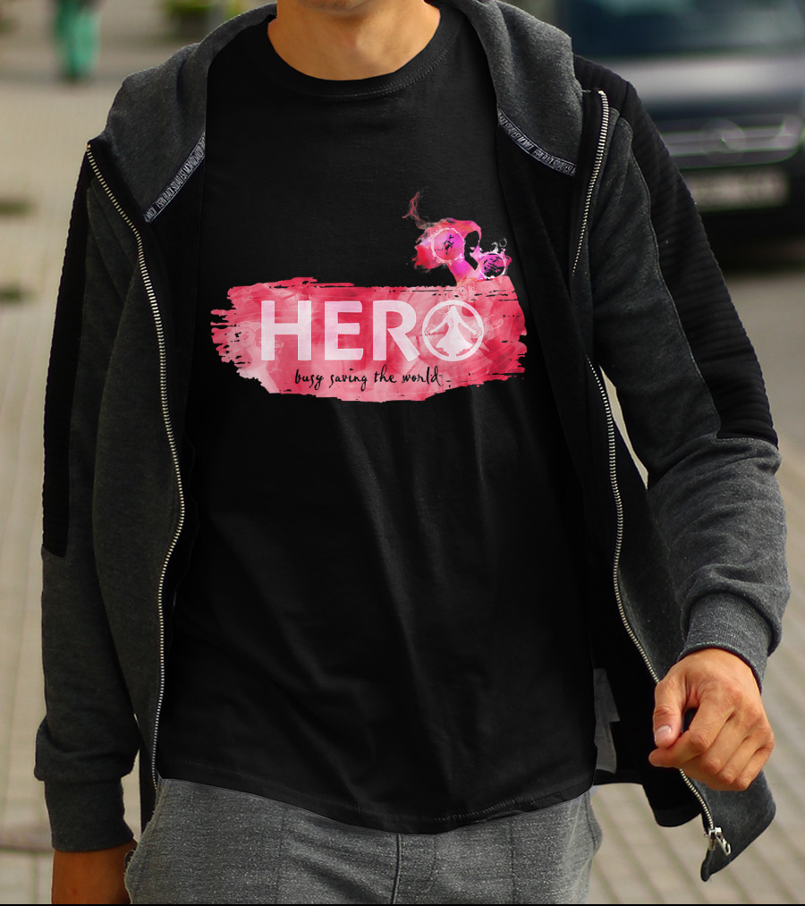 Scarlet Witch Hero Busy Saving The World Marvel T-Shirt