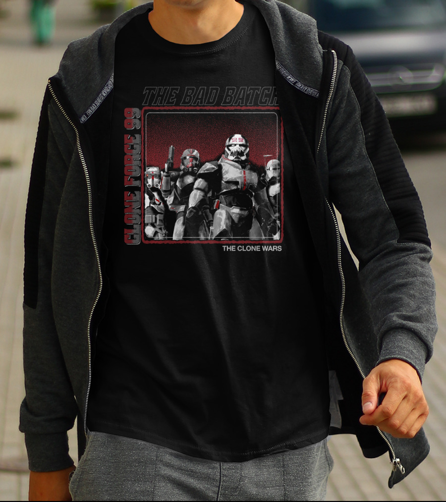 The Bad Batch Clone Force 99 Star Wars The Clone Wars T-Shirt