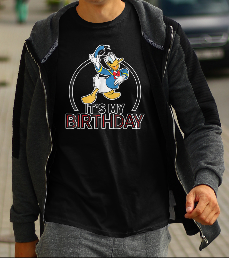 Donald Duck It's My Birthday T-Shirt