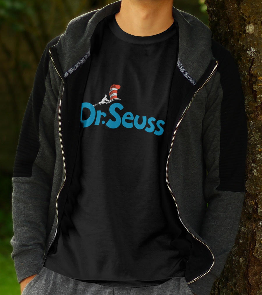 Dr. Seuss Iconic Hat And Logo Recognition T-Shirt