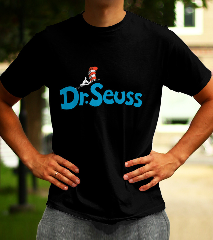 Dr. Seuss Iconic Hat And Logo Recognition T-Shirt