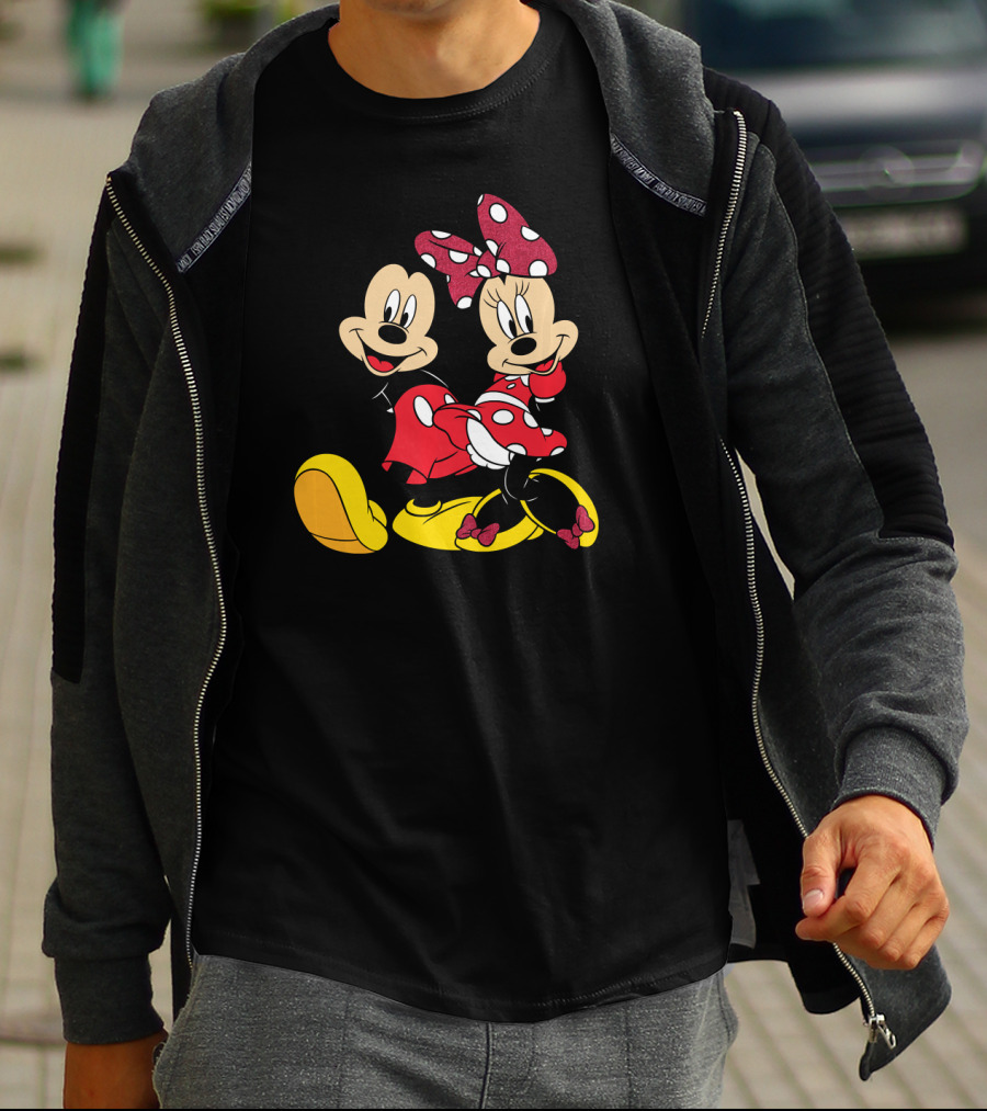 Disney Mickey And Minnie Mouse Classic Pose T-Shirt
