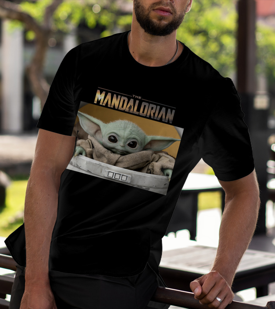 The Mandalorian The Child Baby Yoda In Pod T-Shirt