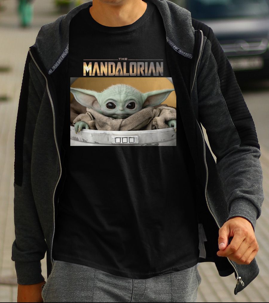 The Mandalorian The Child Baby Yoda In Pod T-Shirt