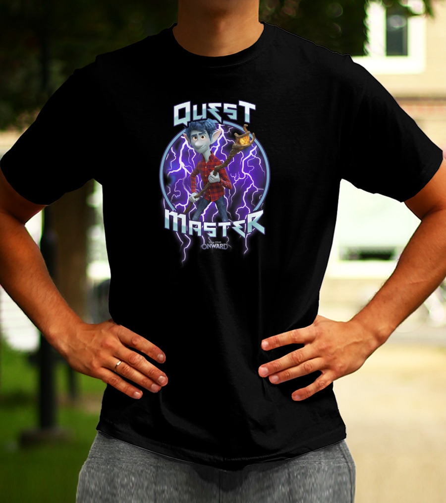 Quest Master Disney Pixar Onward Ian T-Shirt