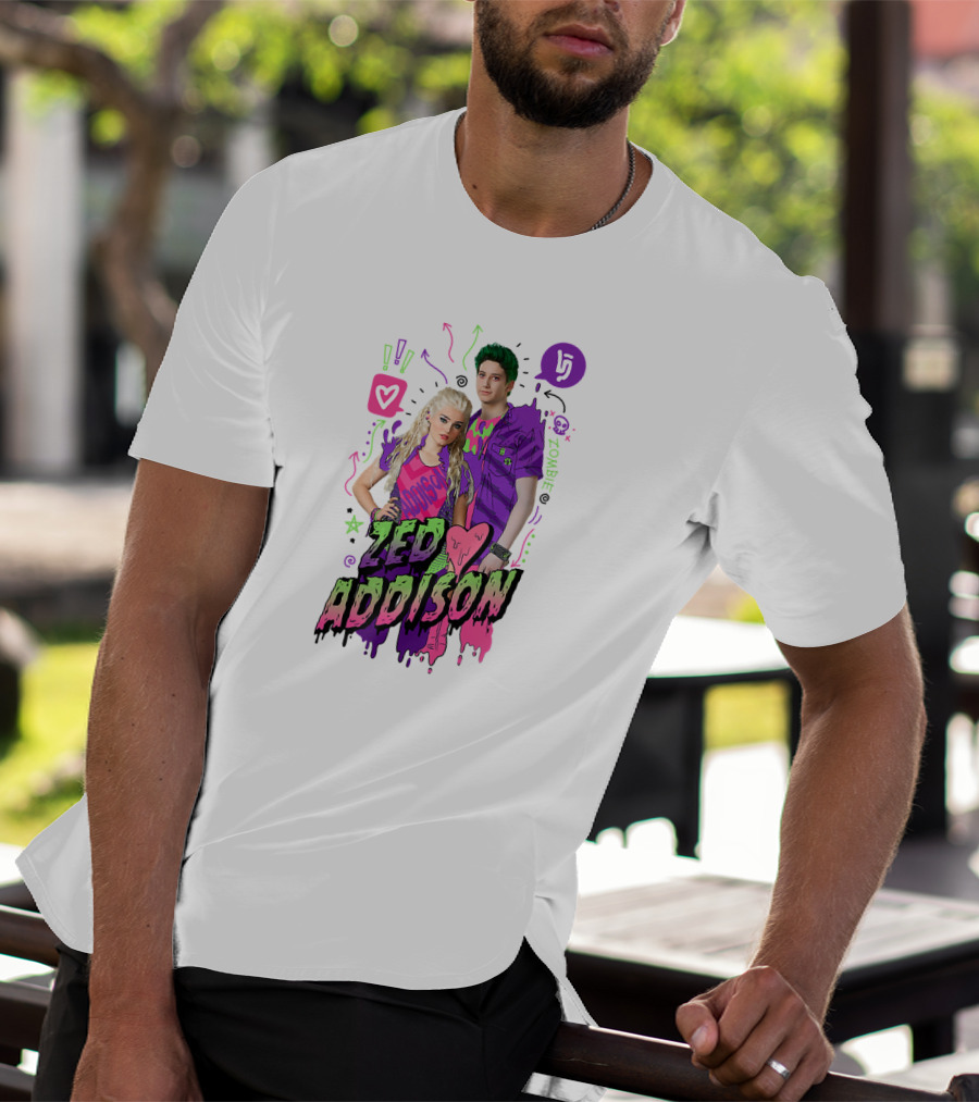 Zed Addison Hearts Zombies 2 Disney T-Shirt