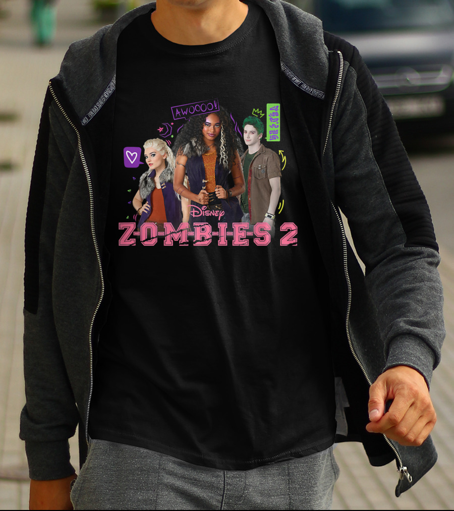 Disney Zombies 2 Awoooo Zombie Crew T-Shirt