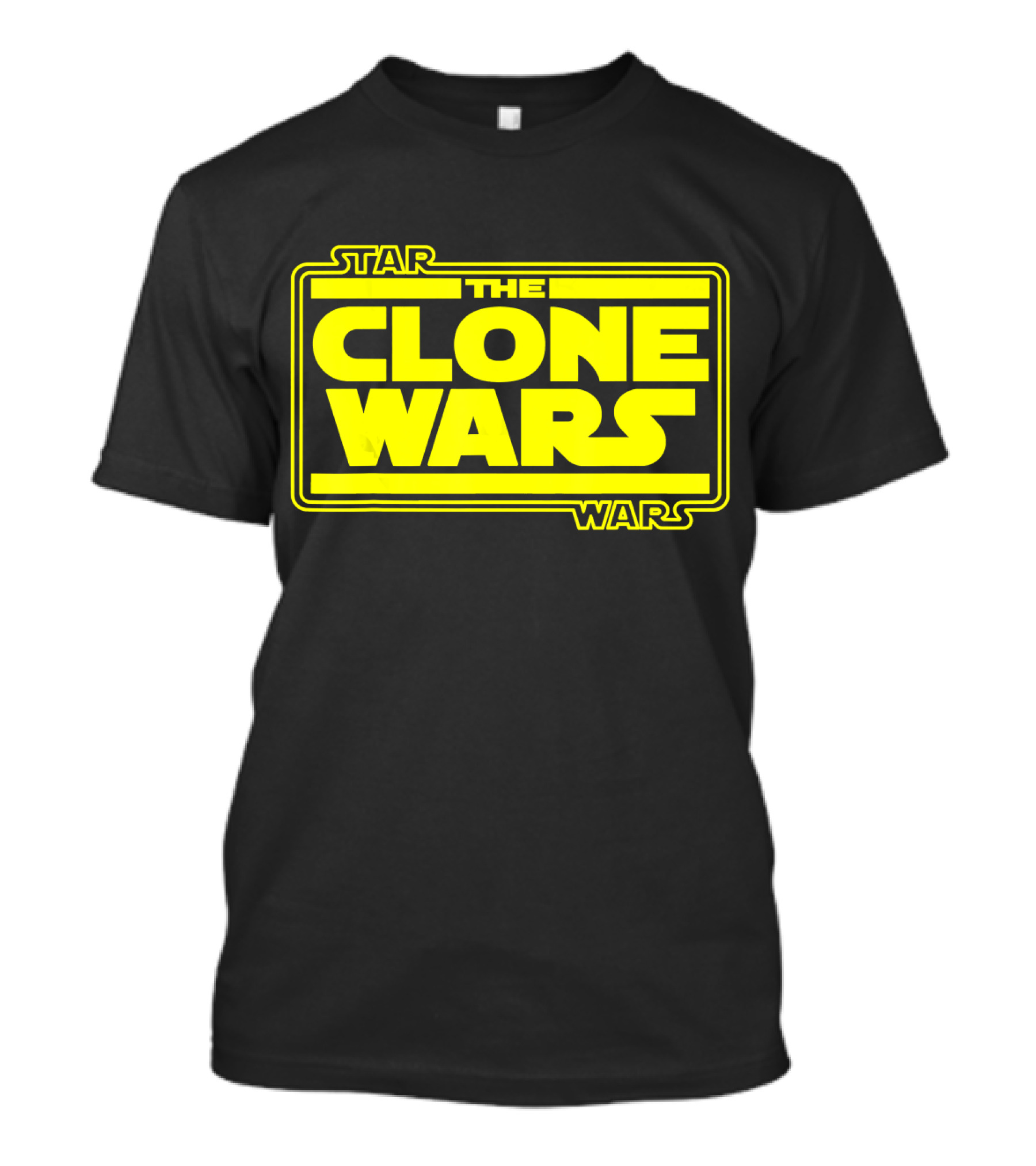 Star Wars The Clone Wars Yellow T-Shirt