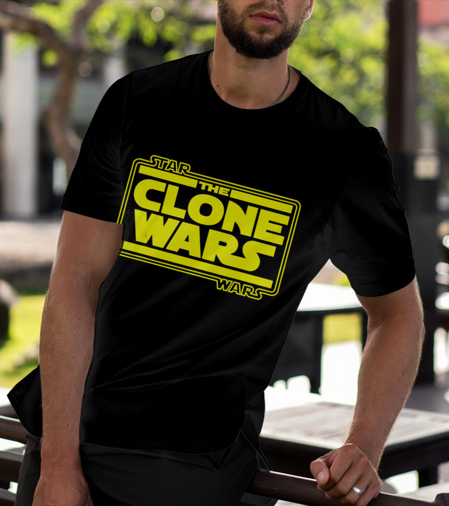 Star Wars The Clone Wars Yellow T-Shirt