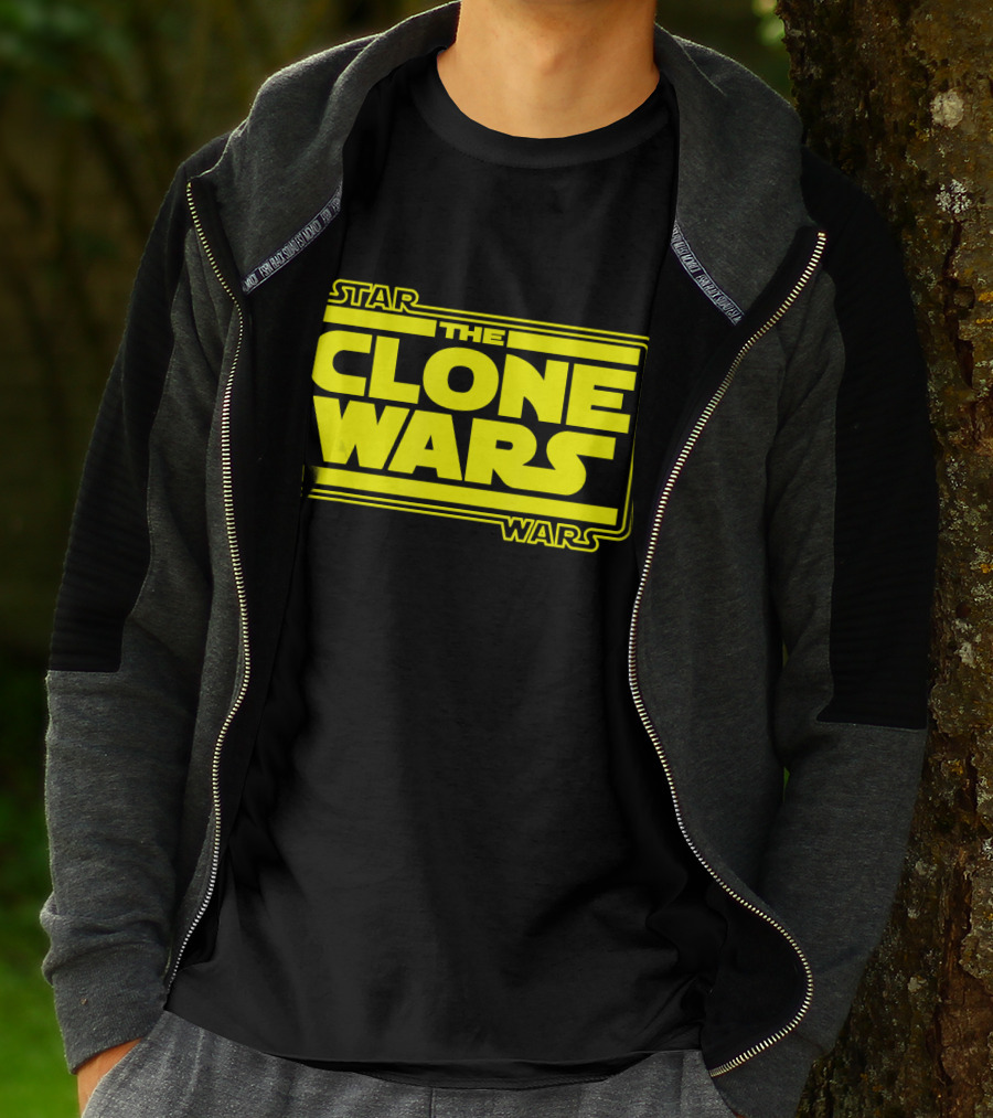 Star Wars The Clone Wars Yellow T-Shirt