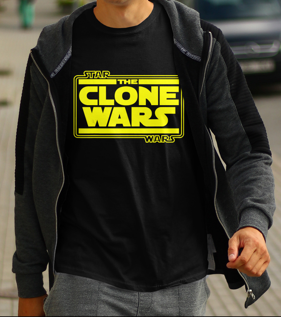 Star Wars The Clone Wars Yellow T-Shirt