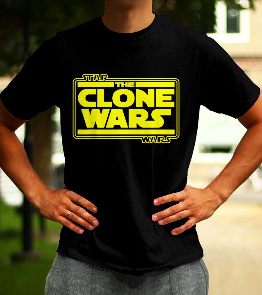 Star Wars The Clone Wars Yellow T-Shirt