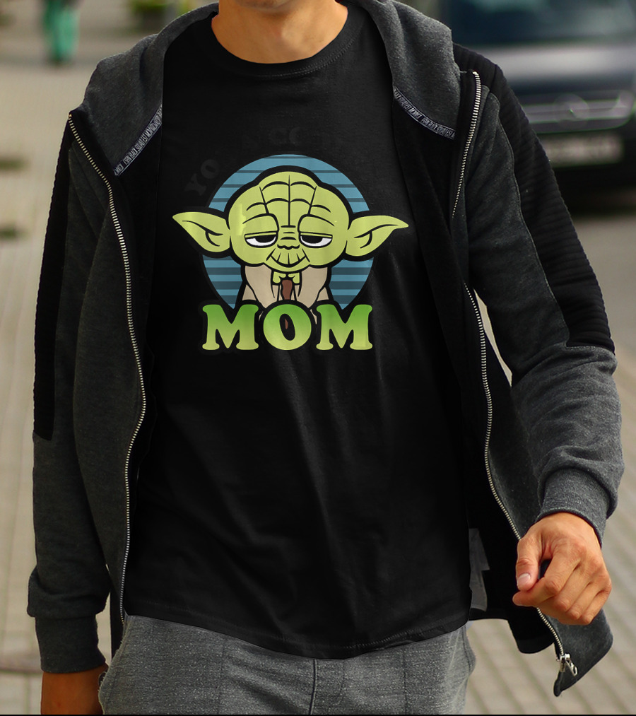 Yoda Coolest Mom Star Wars Cartoon T-Shirt