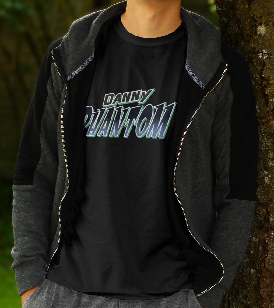 Nickelodeon Danny Phantom Logo Phantom Name T-Shirt