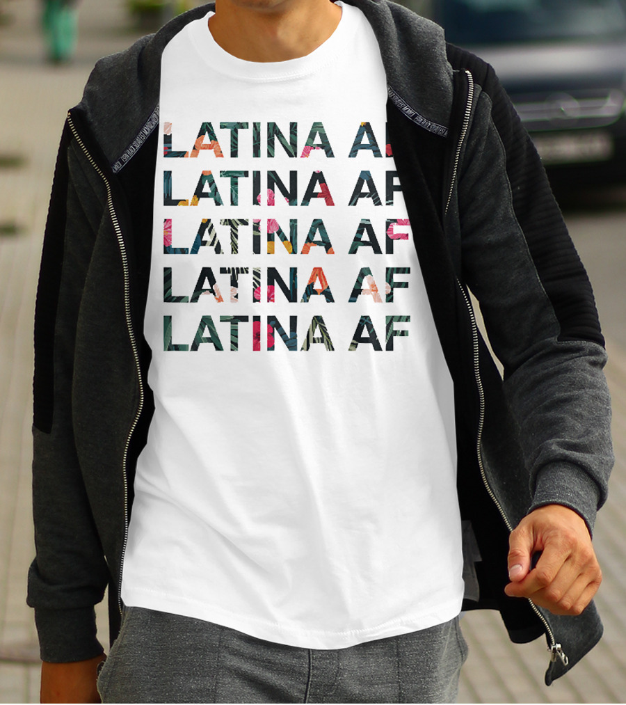 Latina AF Floral T-Shirt
