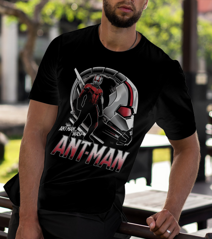 Marvel Ant-Man And The Wasp Helmet Profile T-Shirt