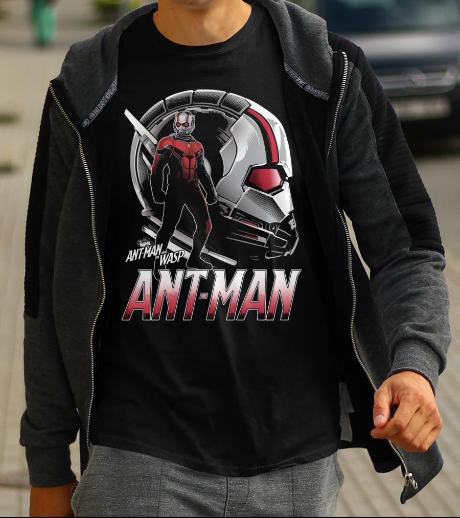 Marvel Ant-Man And The Wasp Helmet Profile T-Shirt