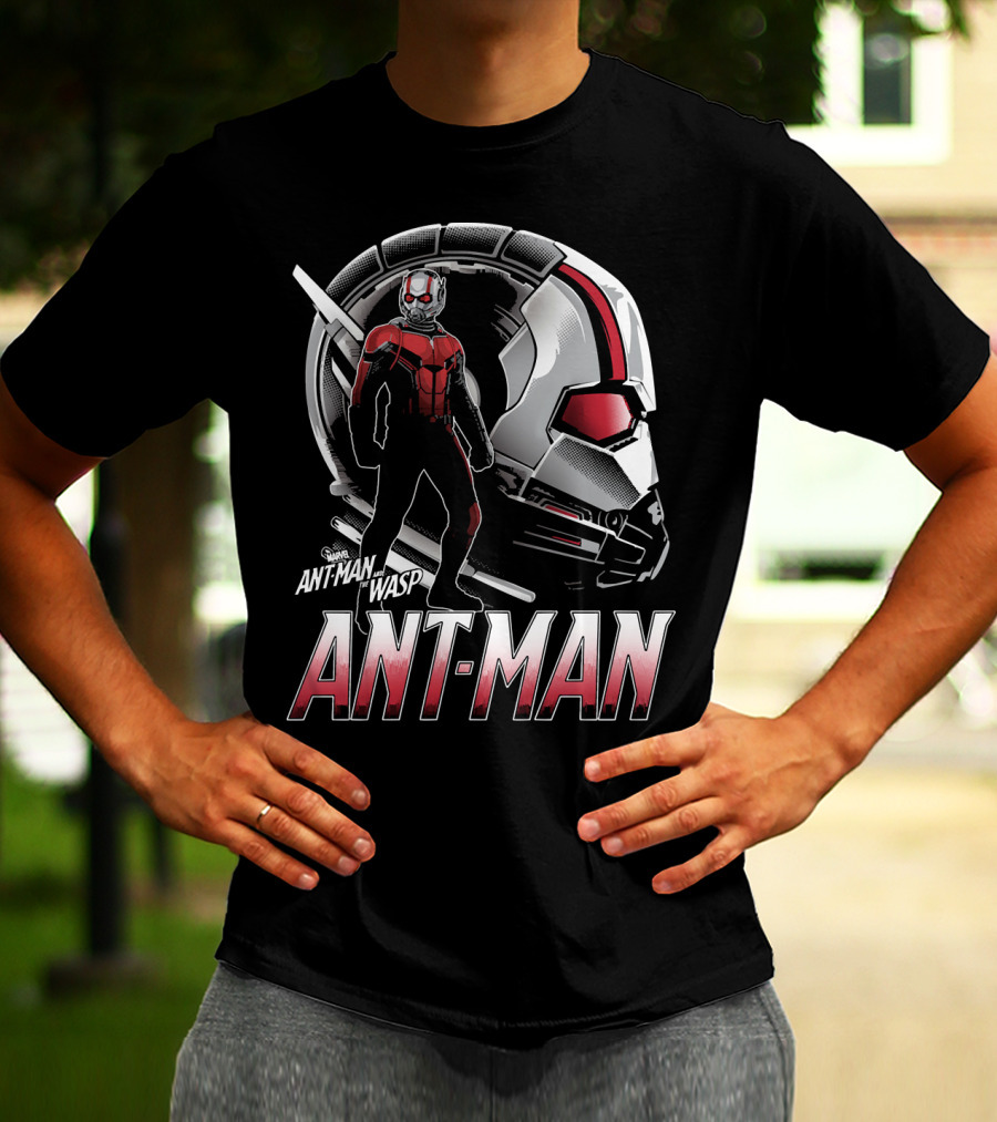 Marvel Ant-Man And The Wasp Helmet Profile T-Shirt