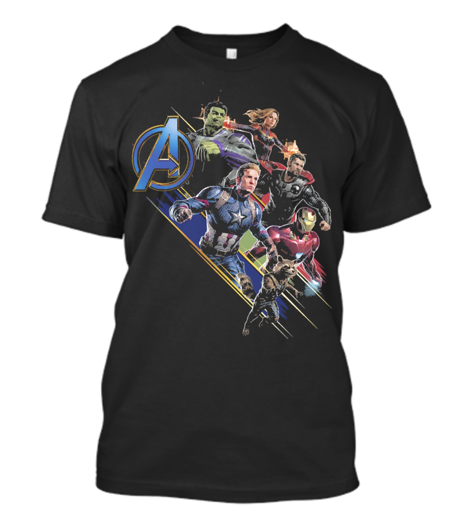 Avengers Marvel Heroes Assemble Iconic Characters T-Shirt