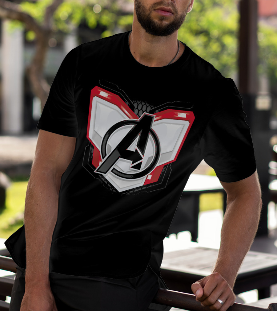 Avengers Logo Quantum Suit T-Shirt