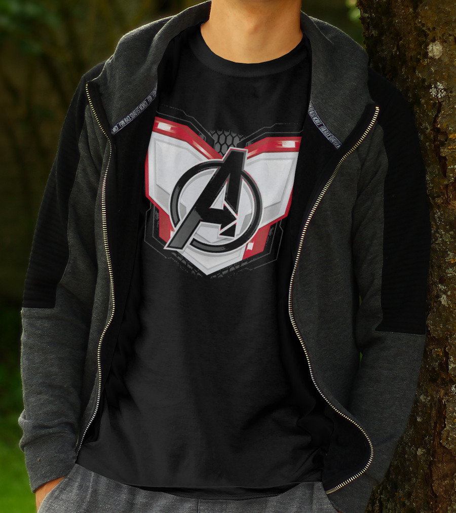Avengers Logo Quantum Suit T-Shirt