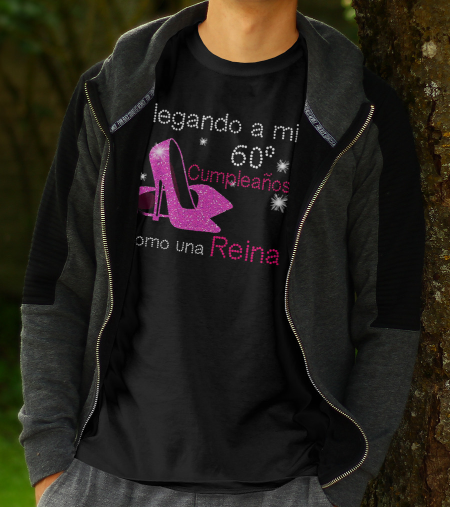 Llegando A Mi 60 Cumpleaños Como Una Reina Tacones Brillantes T-Shirt