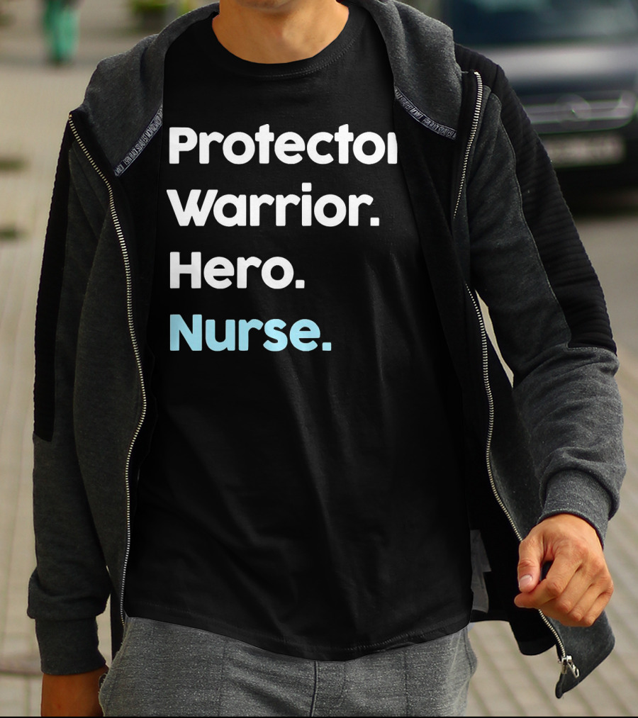 Protector Warrior Hero Nurse Classic Ladies T-Shirt
