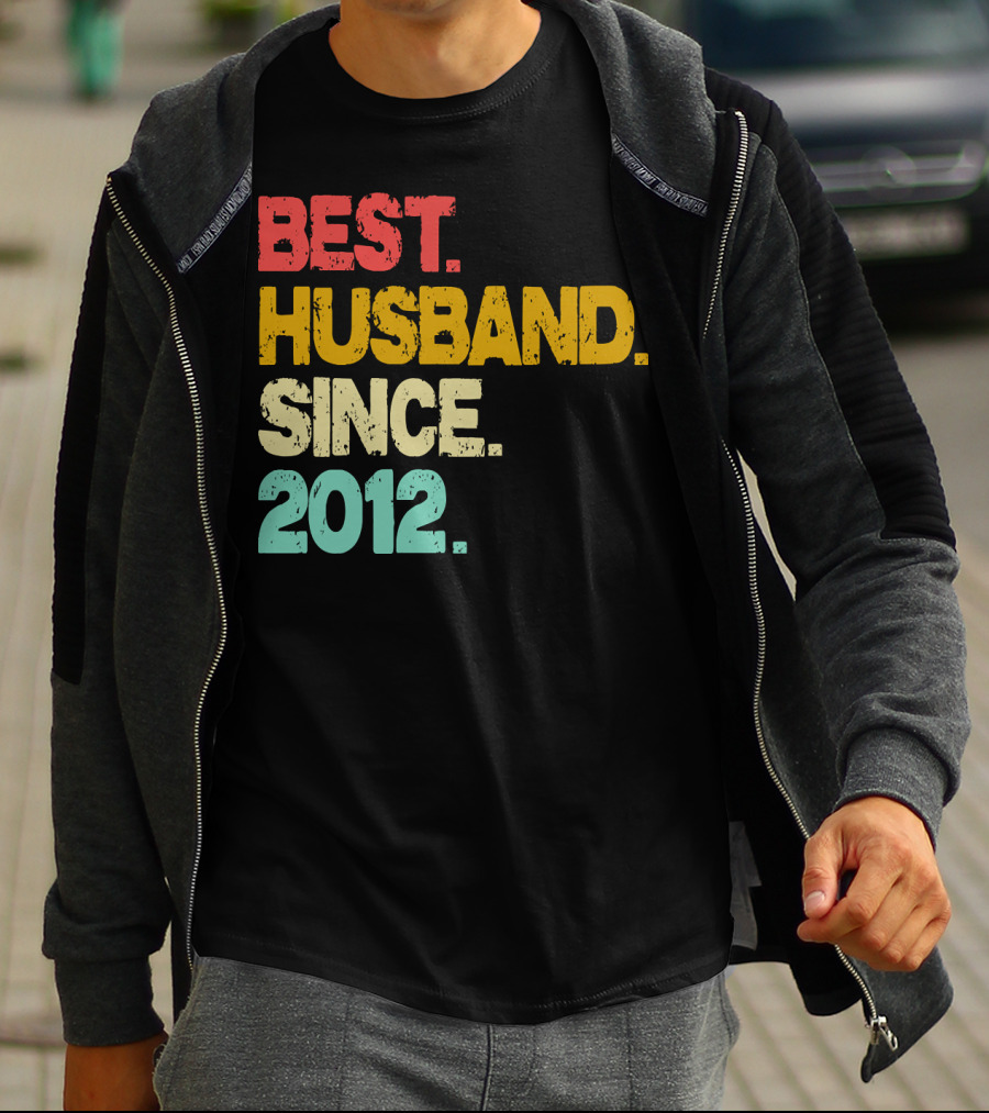Best Husband Since 2012 T-Shirt