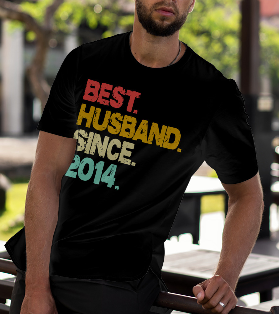 Best Husband Since 2014 T-Shirt