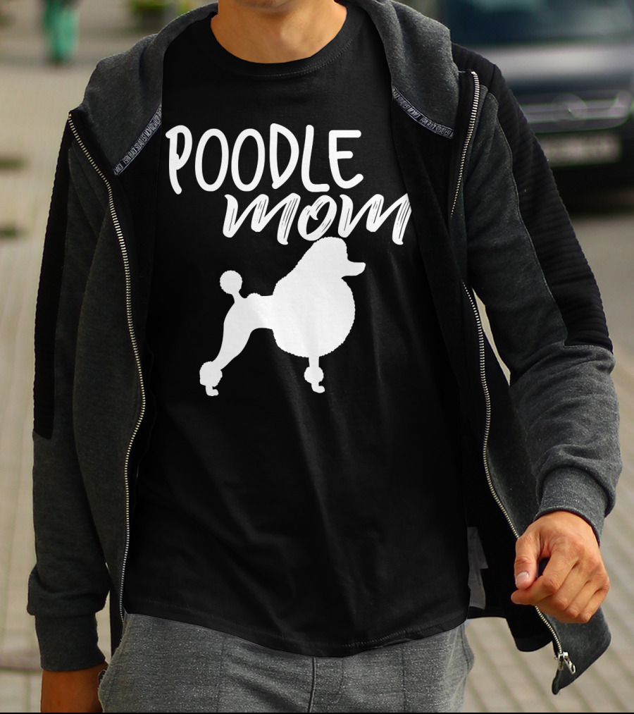Poodle Mom Silhouette 197 T-Shirt