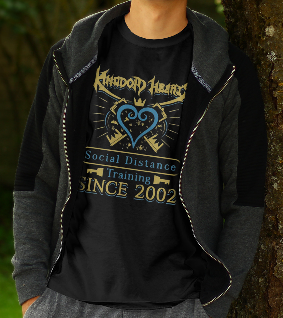 Kingdom Hearts Social Distance Training Since 2002 T-Shirt