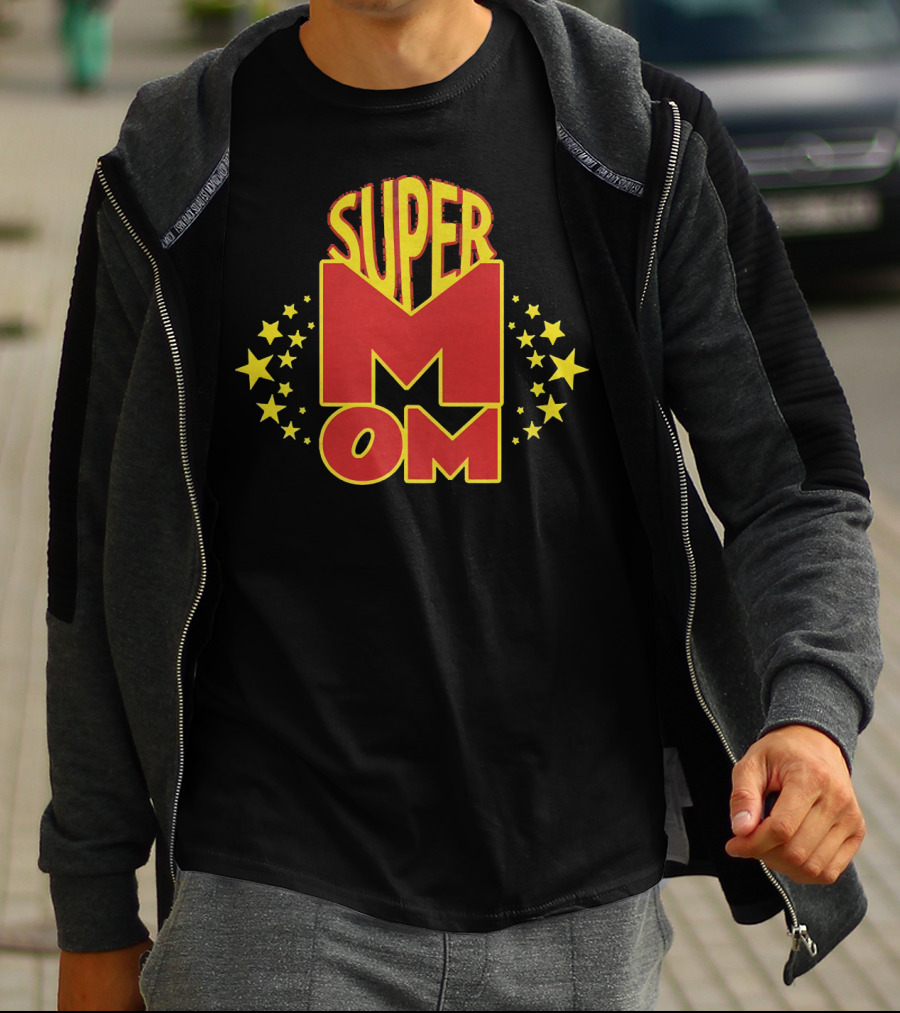 Super Mom Stars Heroic T-Shirt