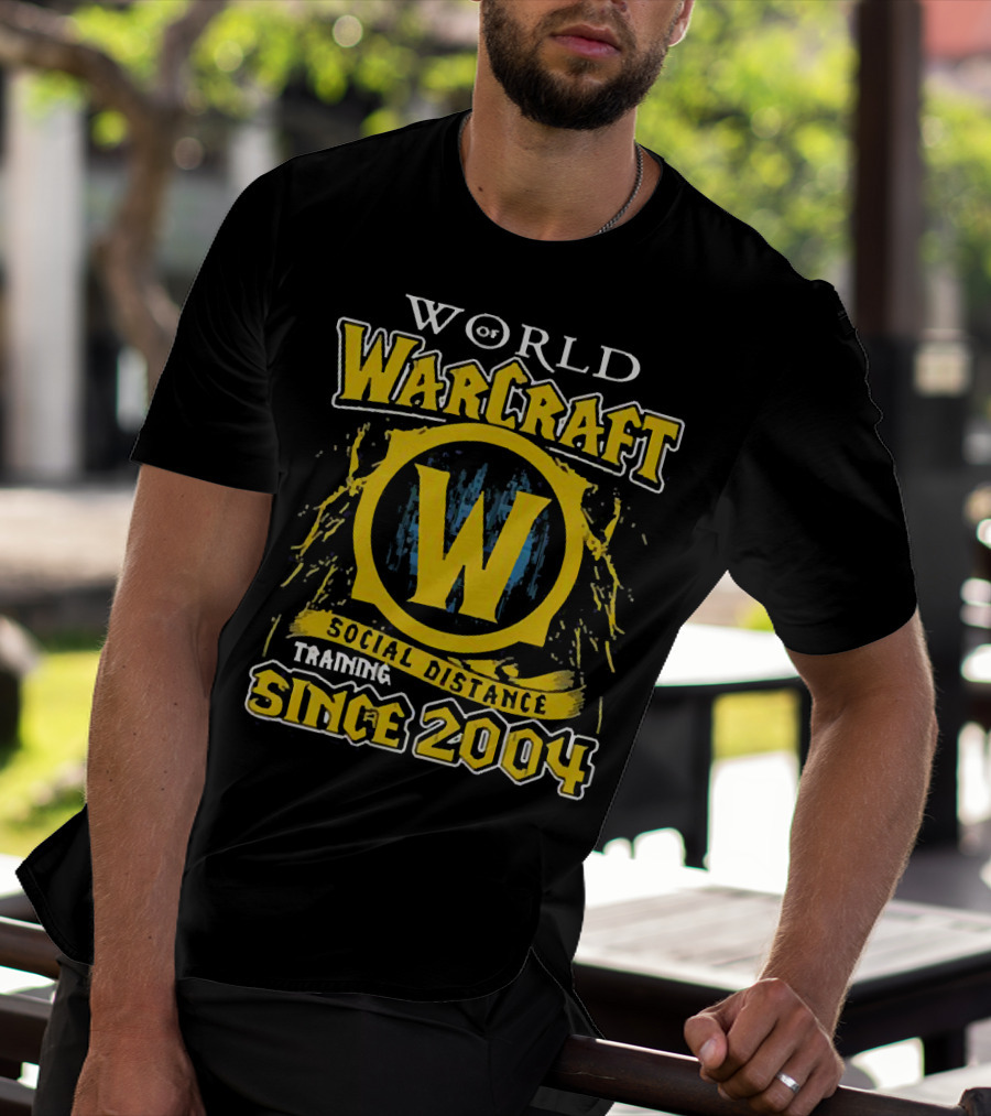 World Of Warcraft Training Social Distance Since 2004 T-Shirt