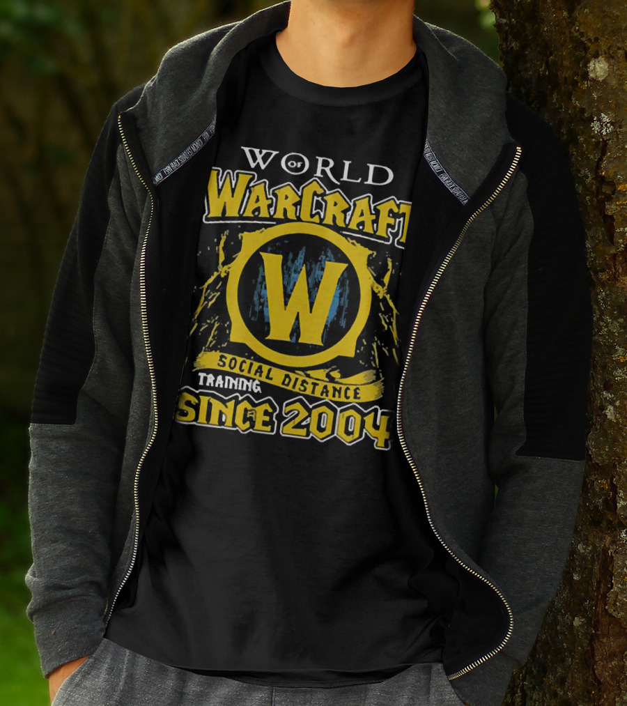 World Of Warcraft Training Social Distance Since 2004 T-Shirt