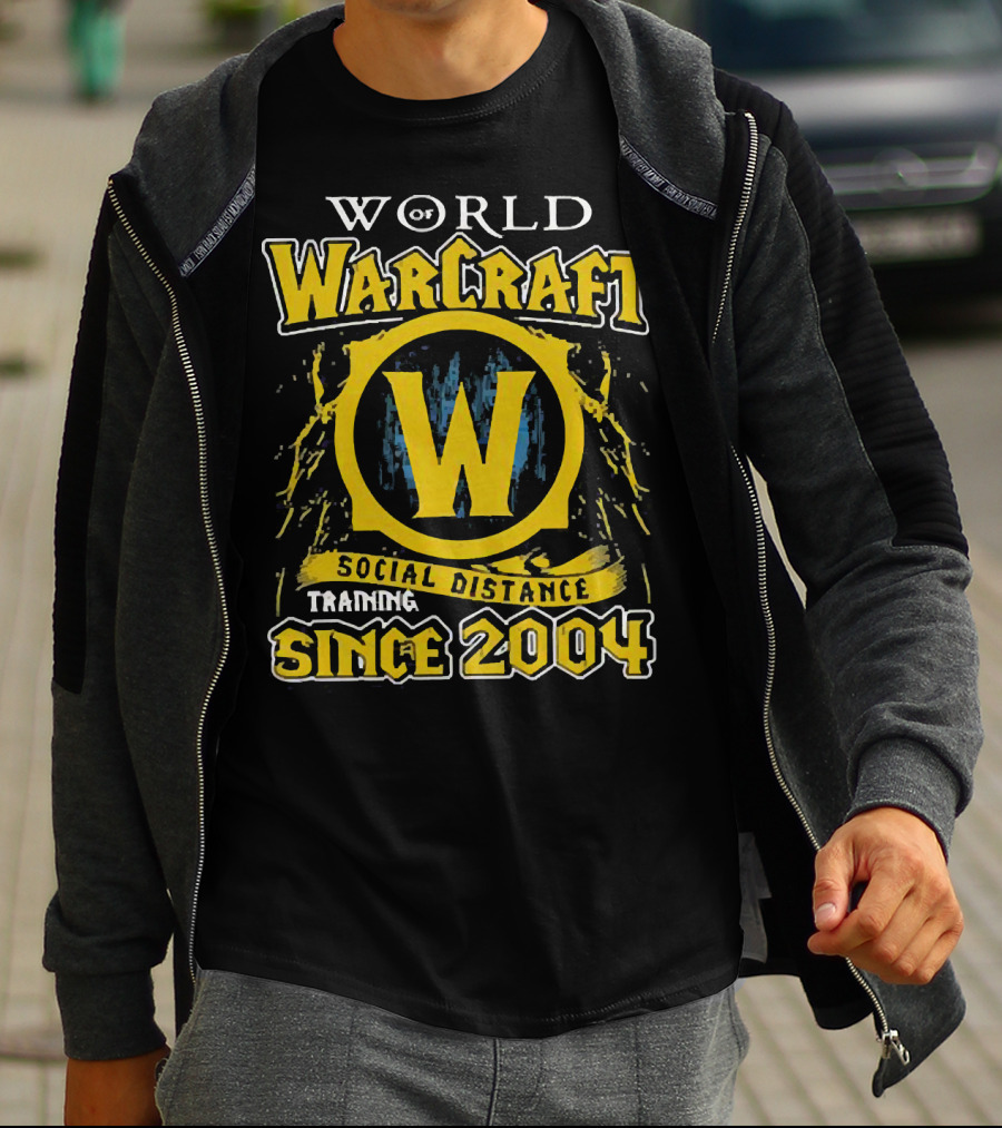 World Of Warcraft Training Social Distance Since 2004 T-Shirt