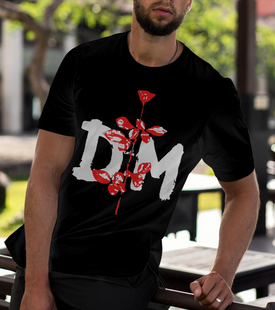 Depeche Mode Red Rose DM T-Shirt