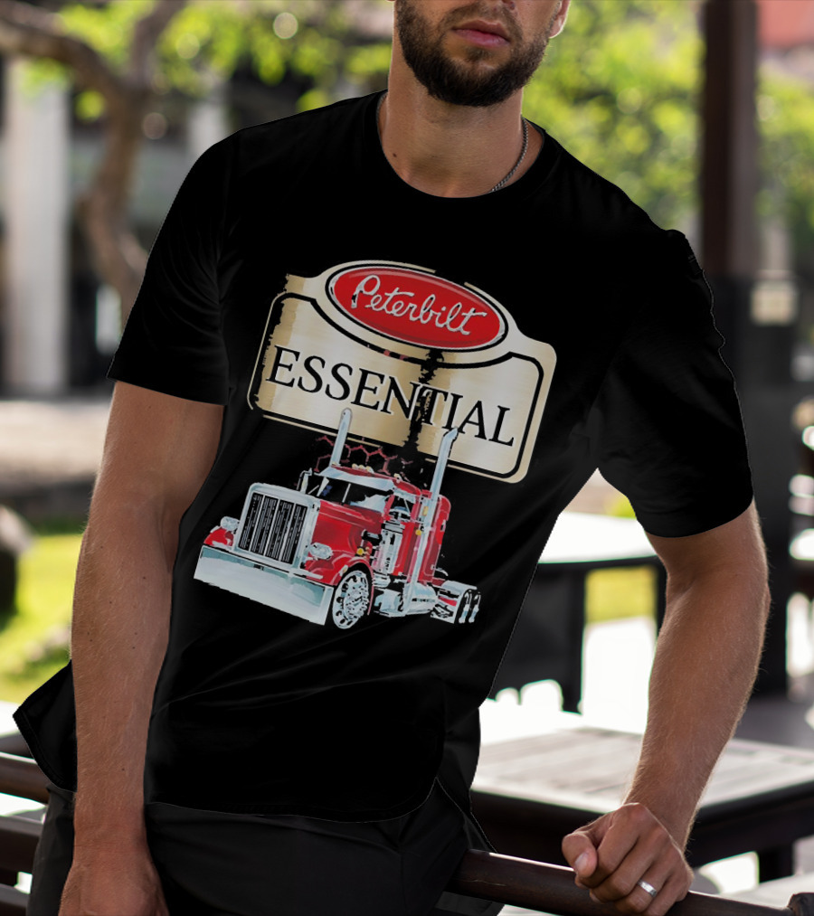 Peterbilt Essential Red Truck T-Shirt