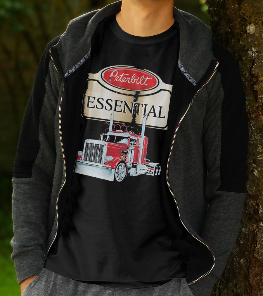 Peterbilt Essential Red Truck T-Shirt