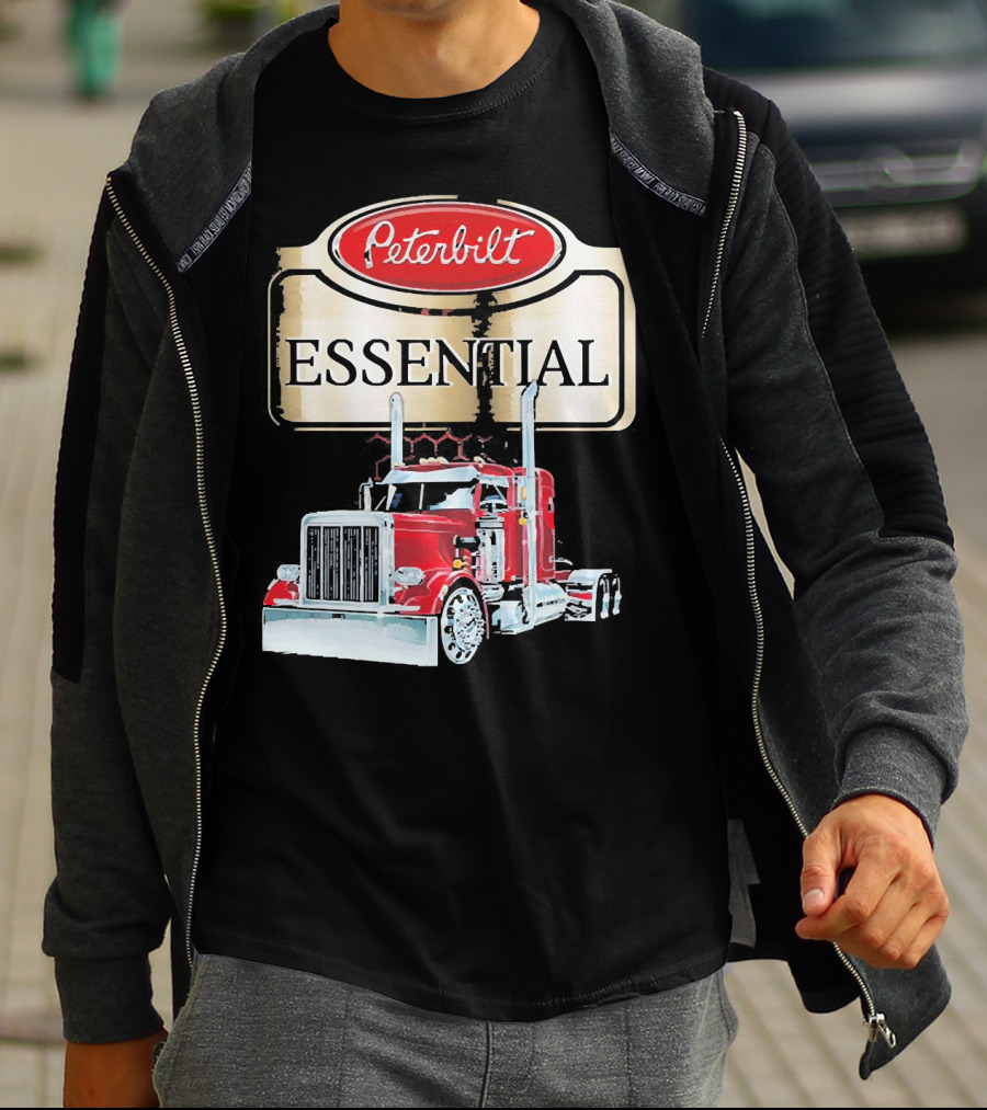 Peterbilt Essential Red Truck T-Shirt