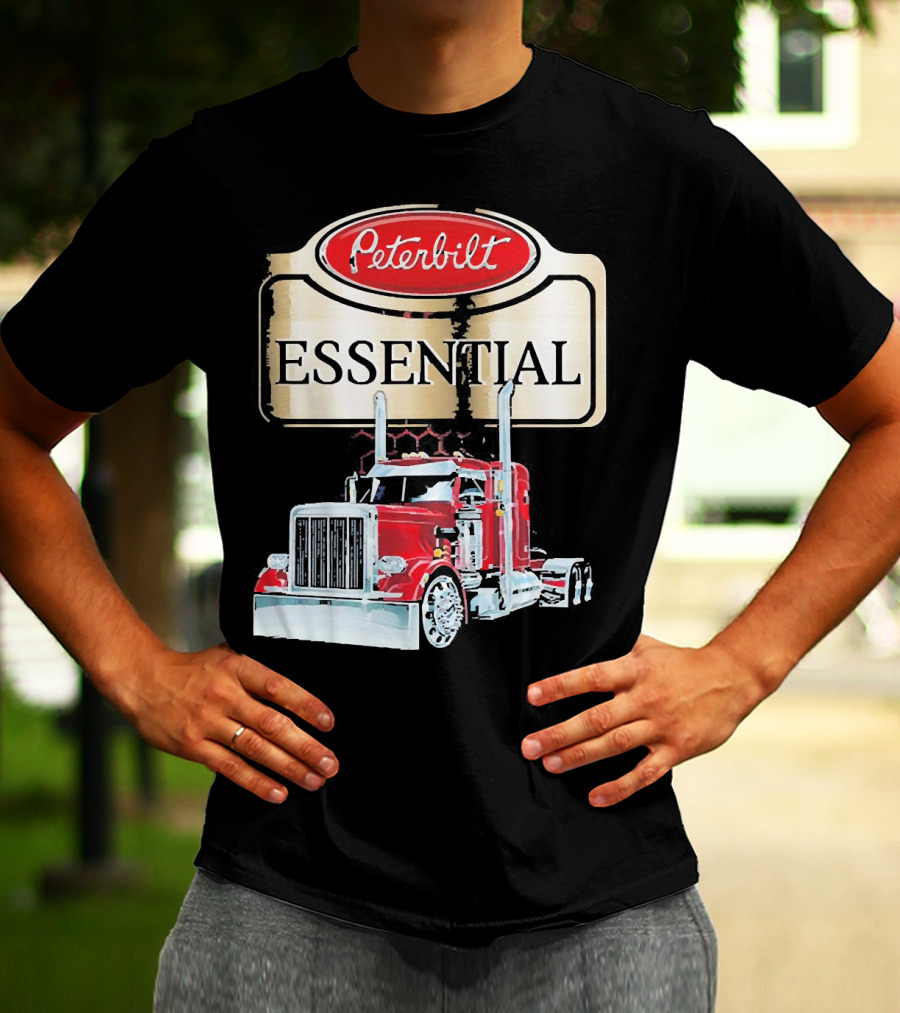 Peterbilt Essential Red Truck T-Shirt