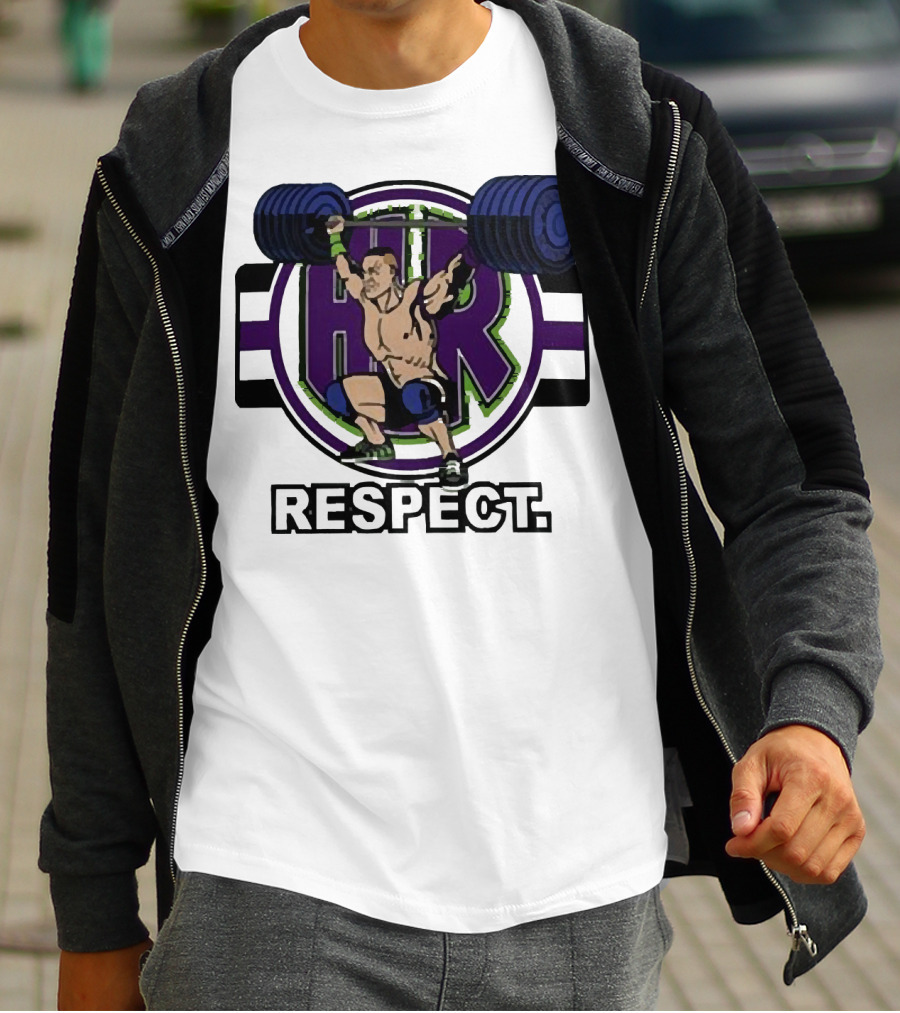 John Cena Cenation HR Respect Weightlifting Champion T-Shirt